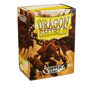 100 Dragon Shield Sleeves - Classic Copper