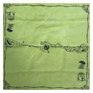 SpellGround - 2-Player HallowedGround Playmat (Green/Black)