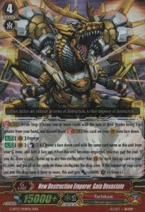 New Destruction Emperor, Gaia Devastate [G Format] (V.1 - Triple Rare)