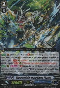 Supreme Ruler of the Storm, Thavas [G Format] (V.1 - Triple Rare)