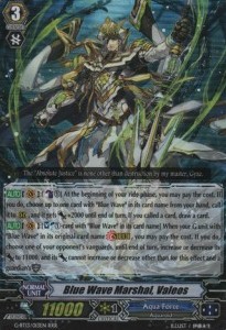 Blue Wave Marshal, Valeos [G Format] (V.1 - Triple Rare)