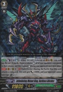 Intimidating Mutant King, Darkface Alicides [G Format] (V.1 - Triple Rare)