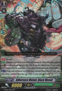 Adherence Mutant, Black Weevil [G Format] (V.1 - Double Rare)