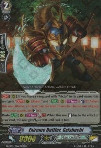 Extreme Battler, Golshachi [G Format] (V.1 - Triple Rare)