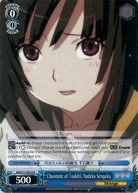 Classmate of Tsukihi, Nadeko Sengoku (V.1 - Rare)