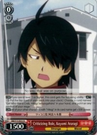 Criticizing Role, Koyomi Araragi