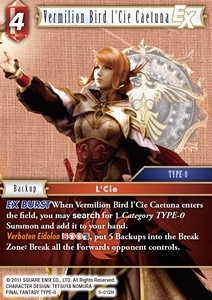 Vermilon Bird l'Cie Caetuna (5-012)