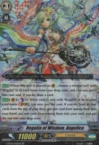 Regalia of Wisdom, Angelica [G Format] (V.1 - Double Rare)