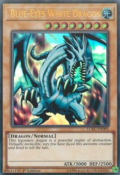 Blue-Eyes White Dragon (V.1 - Ultra Rare)