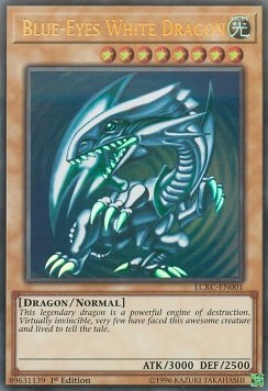 Blue-Eyes White Dragon (V.3 - Ultra Rare)