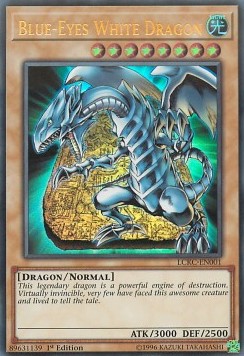 Blue-Eyes White Dragon (V.4 - Ultra Rare)