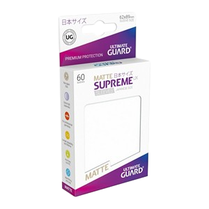 60 Ultimate Guard Supreme UX Matte Sleeves (Frosted)