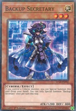 Backup Secretary (V.2 - Starfoil Rare)