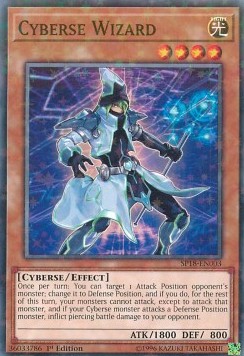 Cyberse Wizard (V.2 - Starfoil Rare)