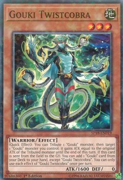 Gouki Twistcobra (V.2 - Starfoil Rare)