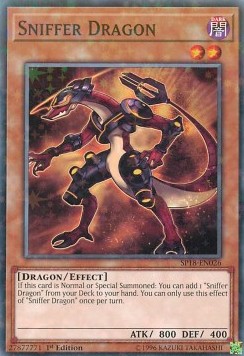 Sniffer Dragon (V.2 - Starfoil Rare)