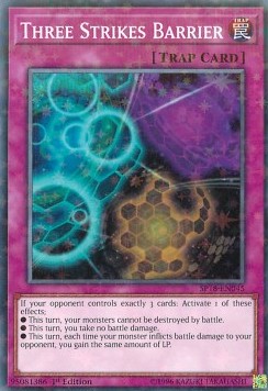 Three Strikes Barrier (V.2 - Starfoil Rare)