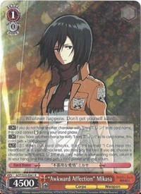 "Awkward Affection" Mikasa