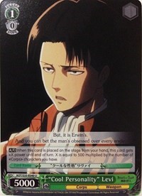 "Cool Personality" Levi