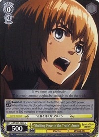 "Guiding Force to the Truth" Armin