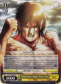 "Humanity's Rage" Eren Titan