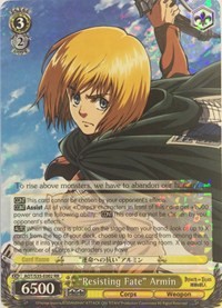 "Resisting Fate" Armin (V.1 - Double Rare)