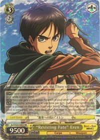 "Resisting Fate" Eren (V.1 - Double Rare)