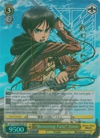 "Resisting Fate" Eren (V.2 - Special Rare)