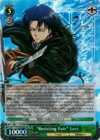 "Resisting Fate" Levi (V.2 - Special Rare)