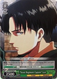 "Scout Regiment Captain" Levi