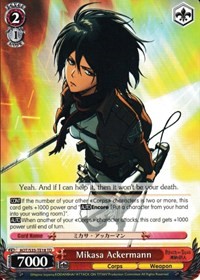 Mikasa Ackermann (V.1 - Trial Deck)