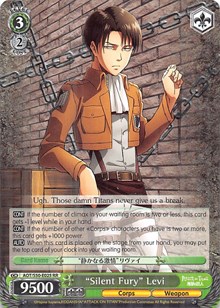 "Silent Fury" Levi (V.1 - Double Rare)