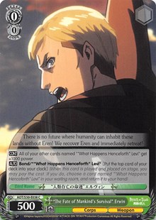 "The Fate of Mankind's Survival" Erwin