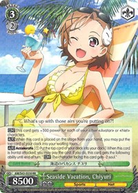 Seaside Vacation, Chiyuri (V.1 - Double Rare)