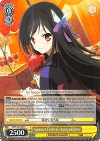 Summer Festival, Kuroyukihime (V.1 - Rare)