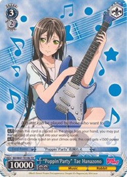 "Poppin'Party" Tae Hanazono (V.2 - Trial Deck)