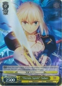 "Heroic Spirit" Saber (V.2 - Super Rare)