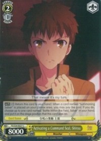 Activating a Command Seal, Shirou