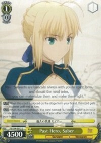 Past Hero, Saber