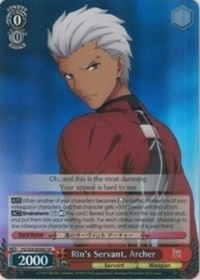 Rin's Servant, Archer (V.2 - Super Rare)