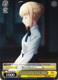 Commanding Aura, Saber