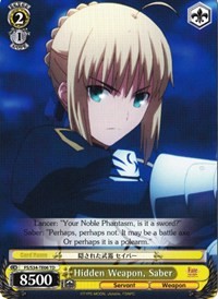 Hidden Weapon, Saber