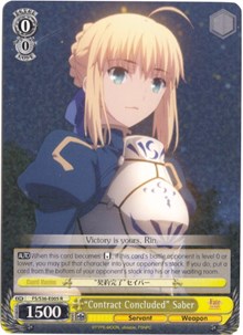 "Contract Concluded" Saber