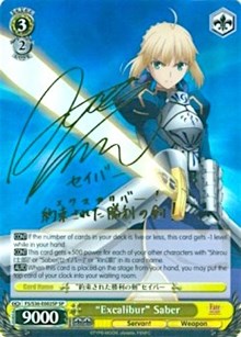 "Excalibur" Saber (V.2 - Special Rare)