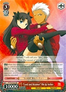 "Lord and Retainer" Rin & Archer (V.1 - Double Rare)