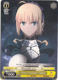 "New Contract" Saber