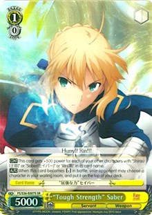 "Tough Strength" Saber (V.2 - Super Rare)