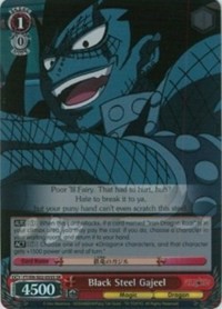 Black Steel Gajeel (V.2 - Super Rare)