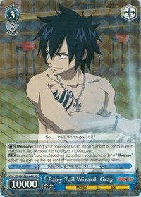 Fairy Tail Wizard, Gray (V.1 - Double Rare)