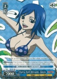 Fairy Tail Wizard, Juvia (V.1 - Rare)